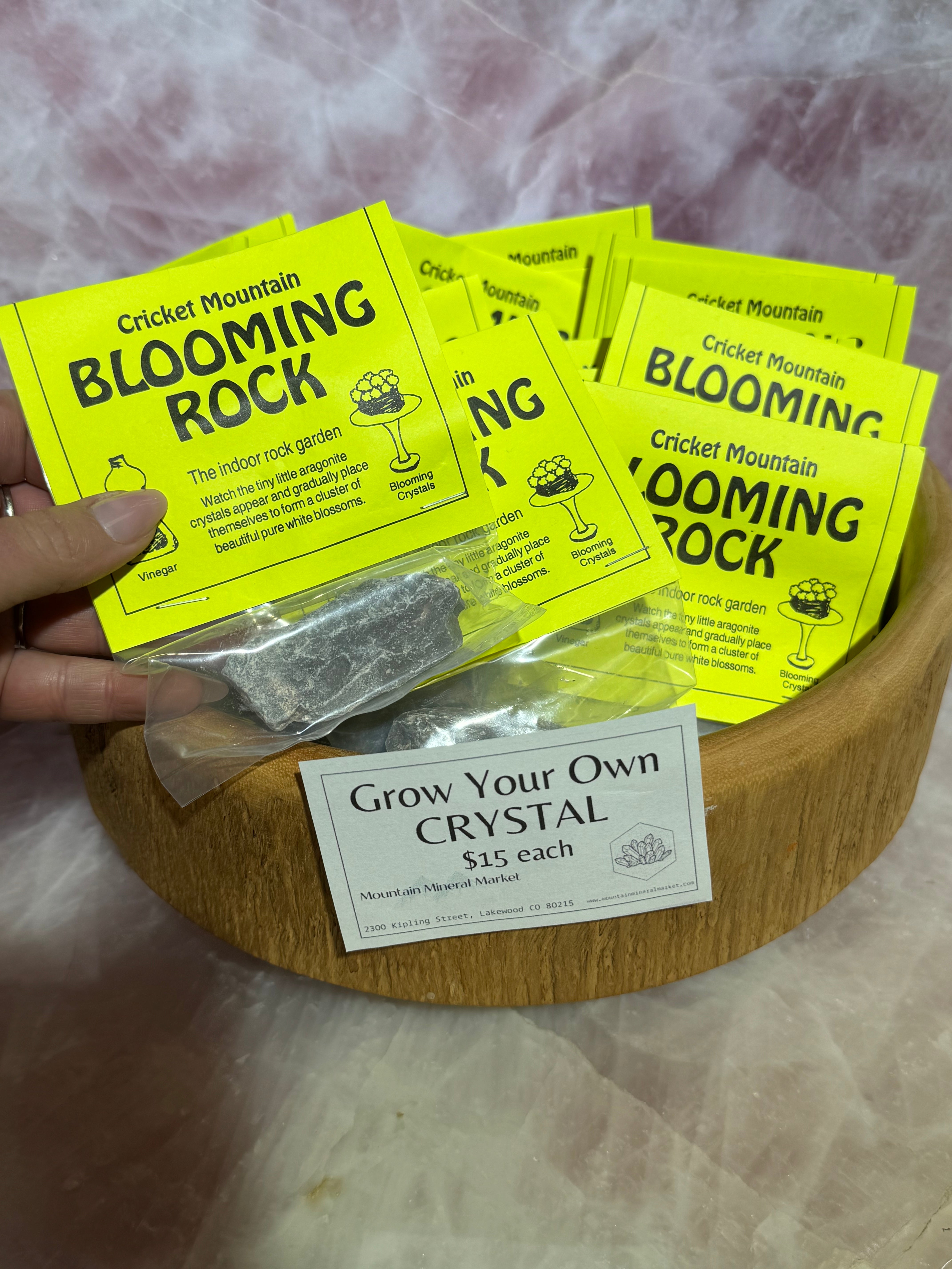 Blooming Rock Mountain Mineral Market
